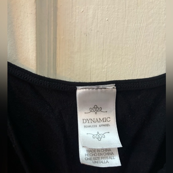 Black seamless dress one size fits all Dynamic brand - Picture 3 of 4